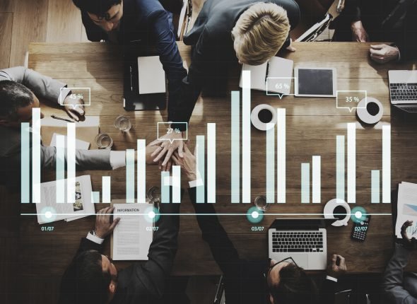 Business Team Working Meeting Brainstorming Concept