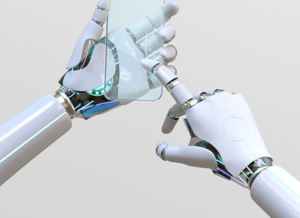 Smartphone artificial intelligence, futuristic communication net