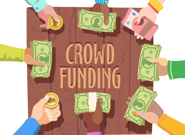 Crowd funding concept